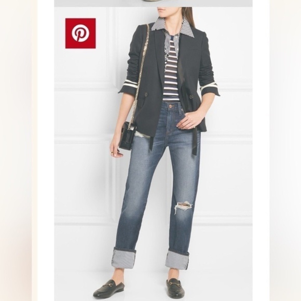 J. CrewJ Crew Exclusively for Net-A-Porter Cropped Jeans. Size 24